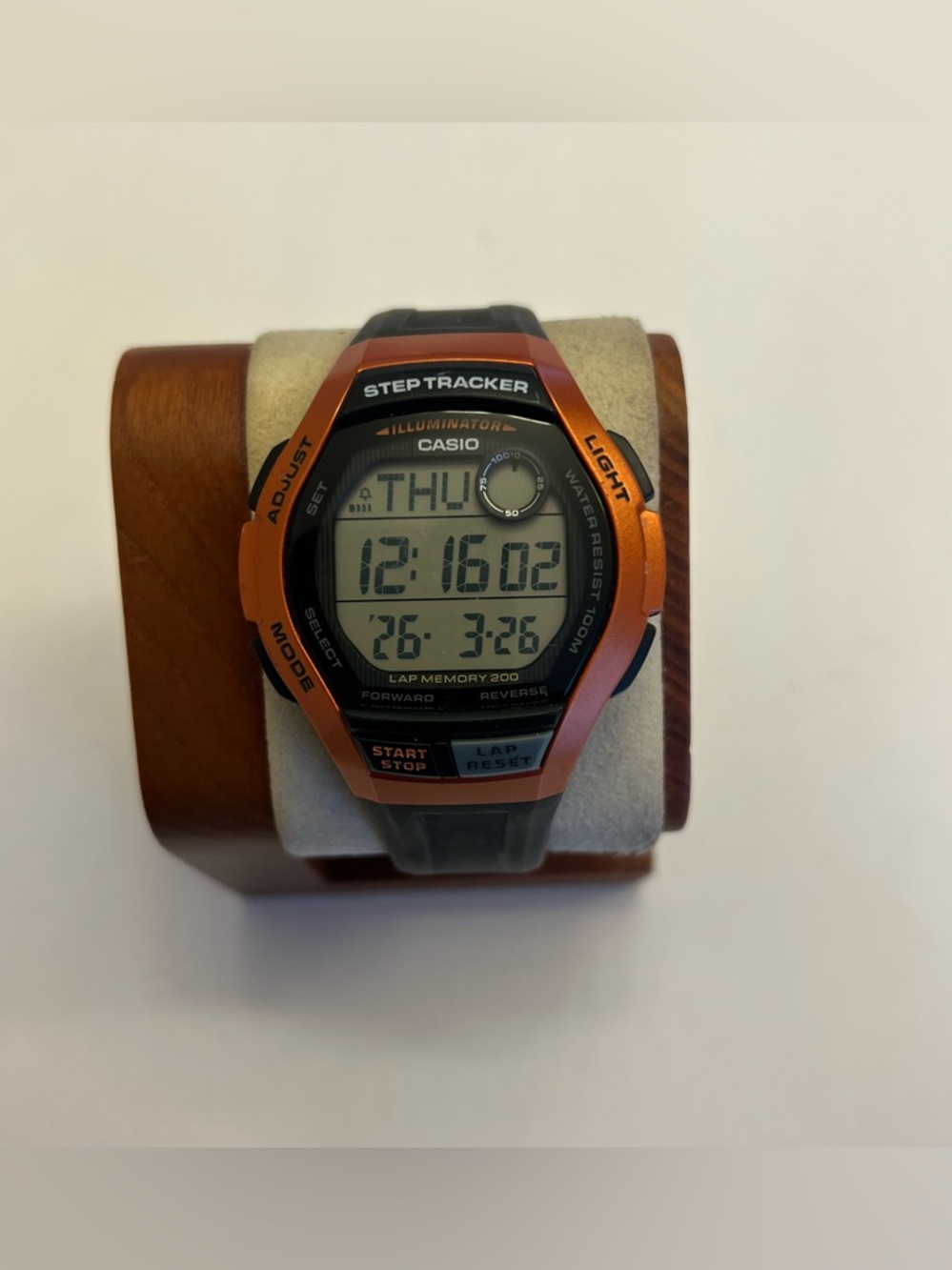 Casio Collection‎ WS-2000H-4AJH Black/orange, Tested
